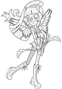 20 Free Equestria Girls Coloring Pages for Kids and Adults