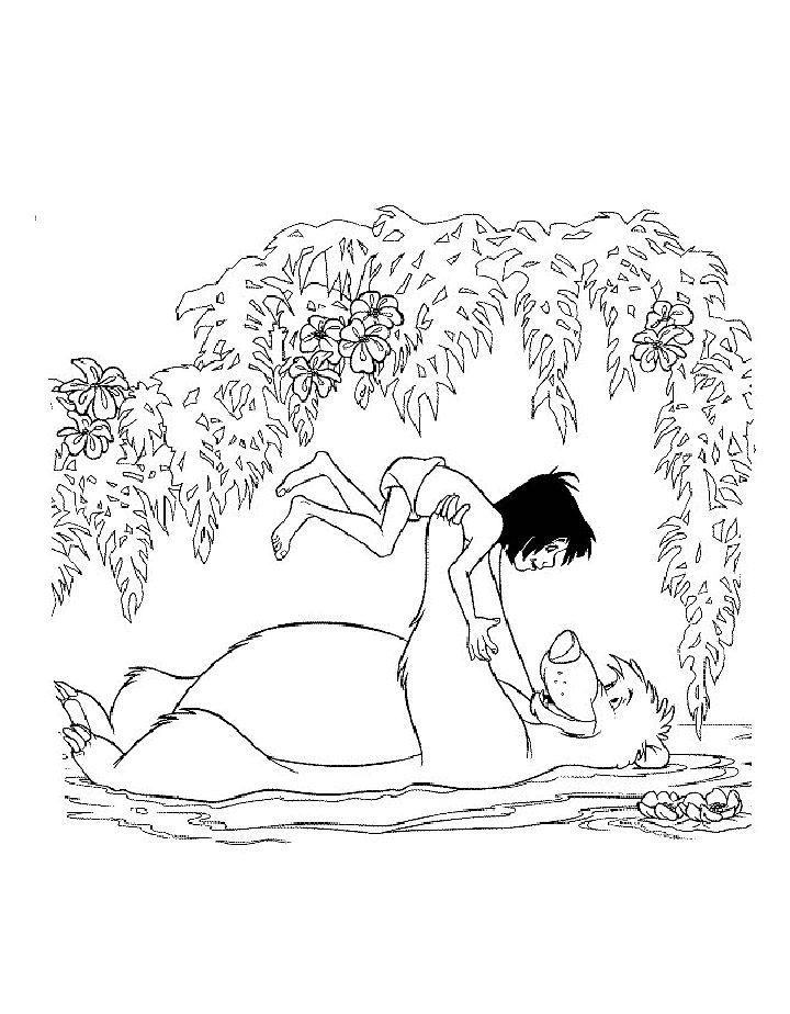 Coloring Pages of Jungle Book