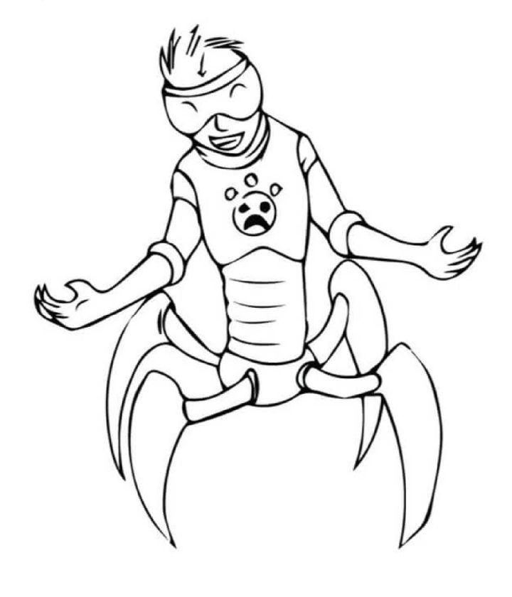 Coloring Pages of Wild Kratts