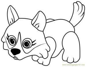 20 Cute Corgi Coloring Pages (Free Printable) - Blitsy