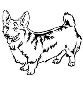 20 Cute Corgi Coloring Pages (Free Printable) - Blitsy