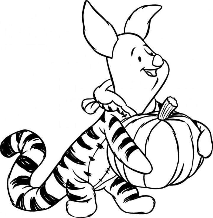 Cute October Coloring Pages