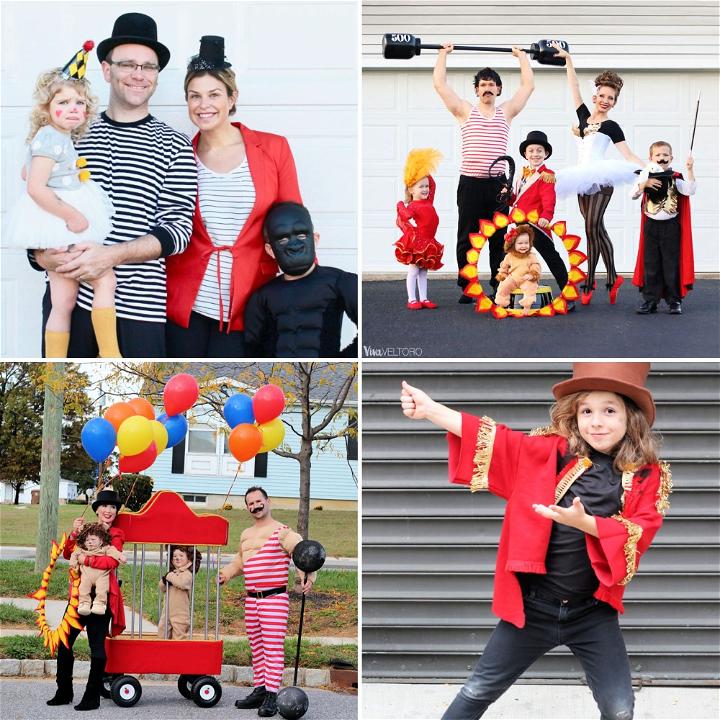 20 DIY Circus Costume Ideas for Family This Halloween