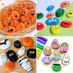 25 Easy Halloween Painted Rocks - Halloween Rock Ideas