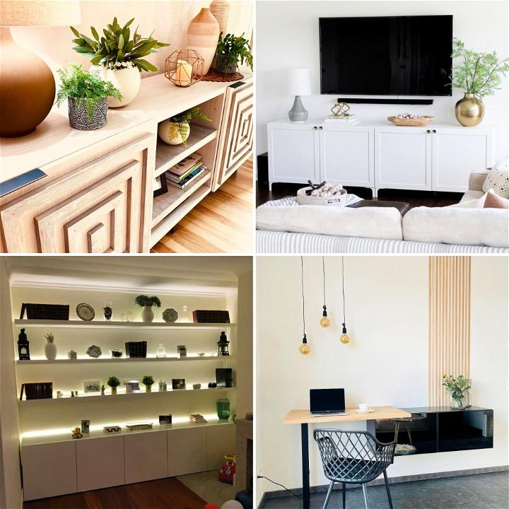 25 Wonderful IKEA Besta Hacks - Blitsy