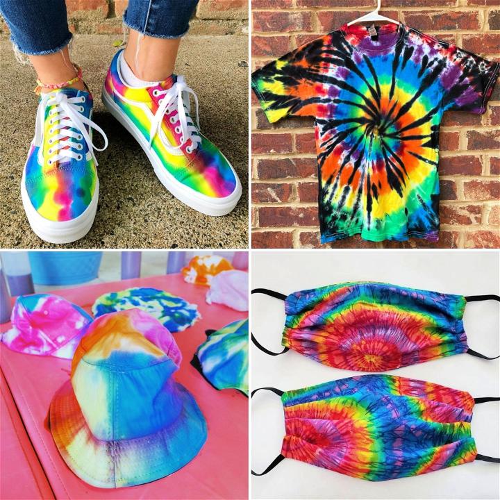 30 Rainbow Tie Dye Patterns (How To Rainbow Tie Dye)