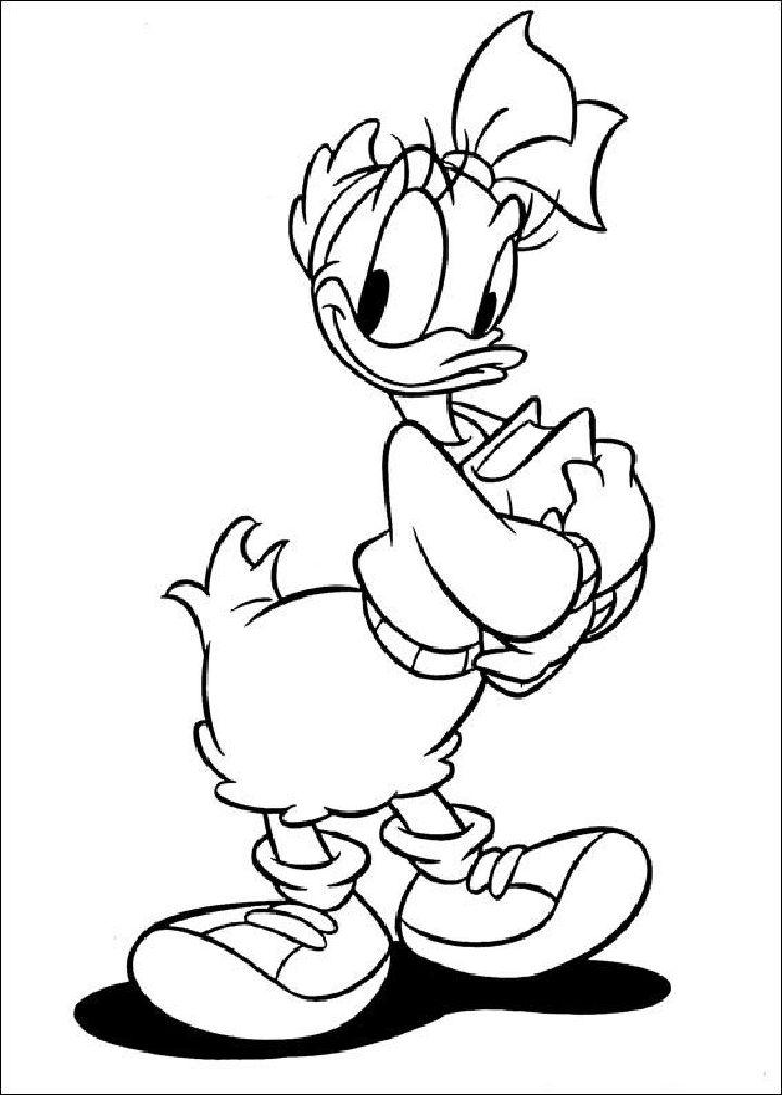 Daisy Duck Coloring Pages to Download