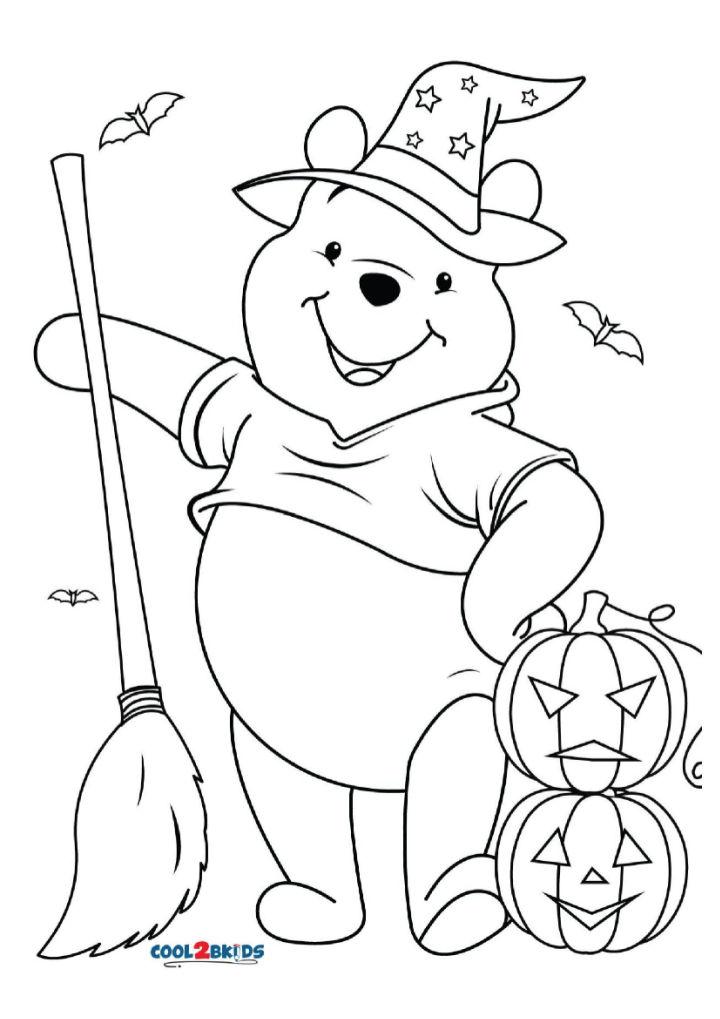 Disney Halloween Coloring Pages and Printables