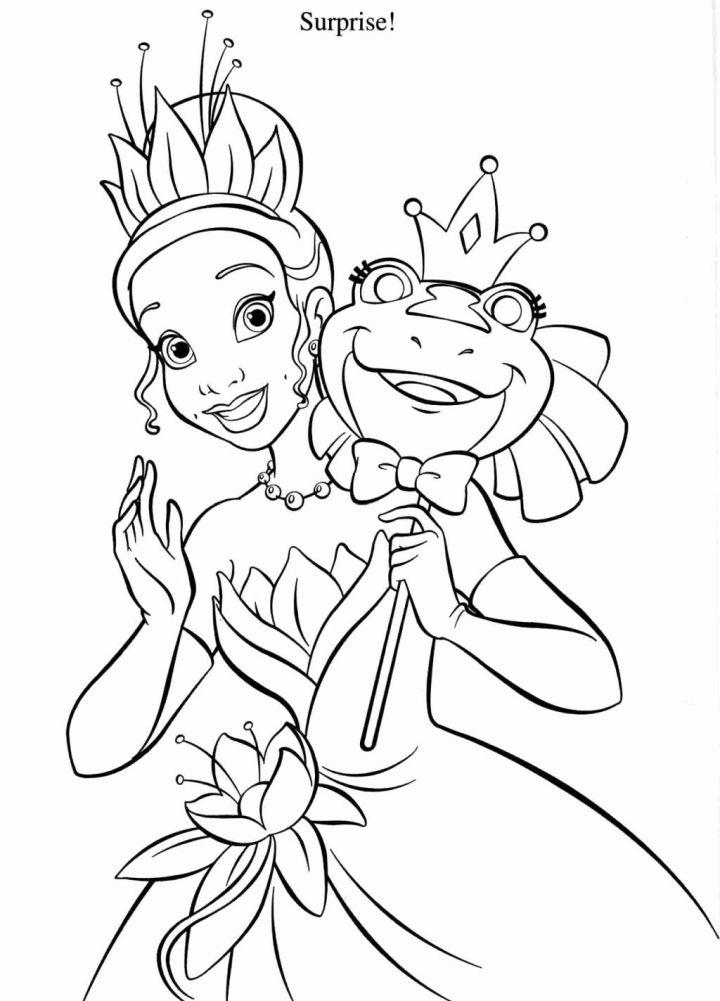 Disney Princess Halloween Coloring Pages