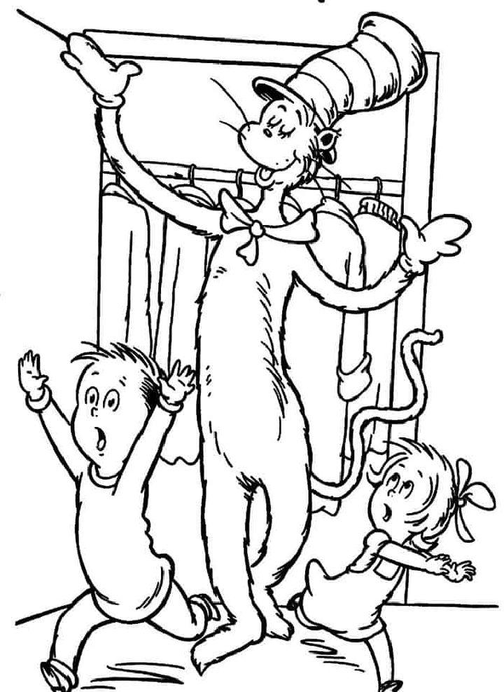 Dr Seuss Coloring Pages PDF