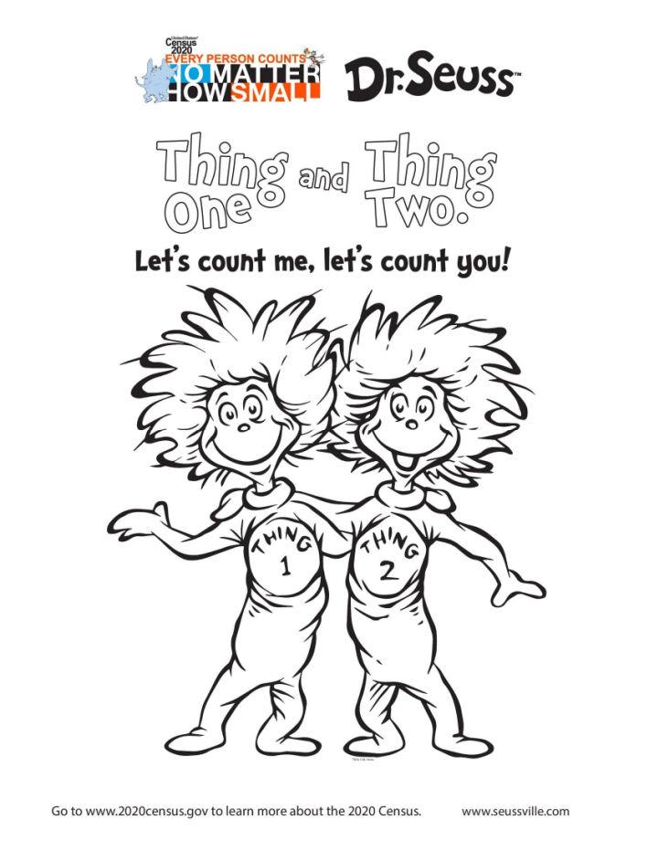Dr Seuss Coloring Pages and Activities