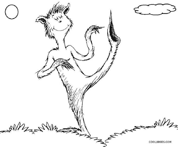 Dr Seuss Coloring Pages and Printables
