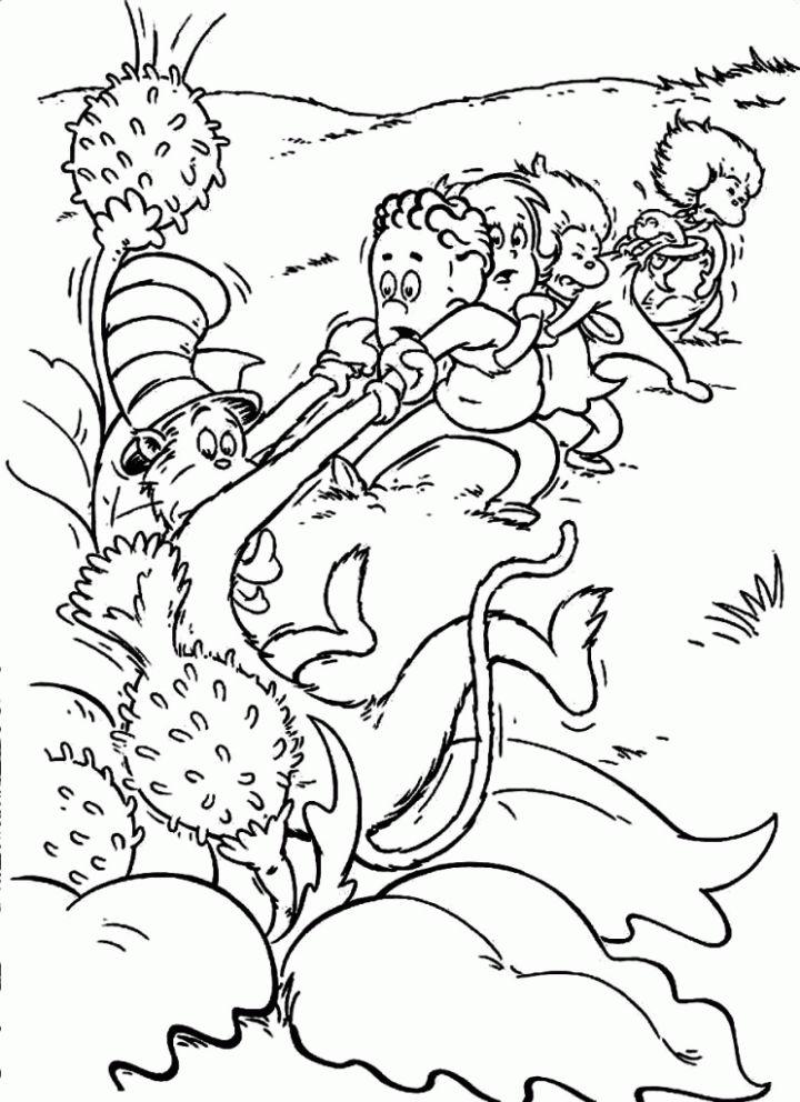 Dr Seuss Coloring Pages to Download