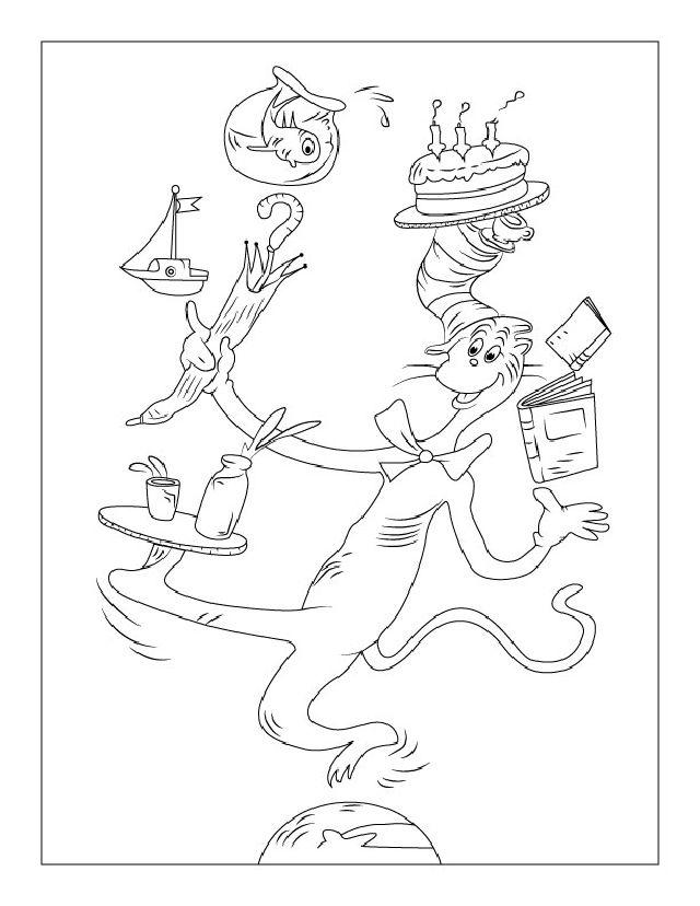 20 Free Dr Seuss Coloring Pages For Kids And Adults