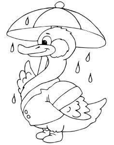 25 Free Duck Coloring Pages for Kids and Adults