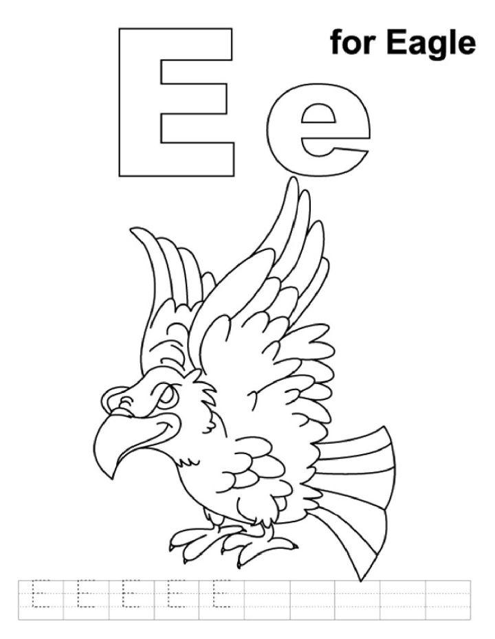 Eagle Coloring Pages for Little Ones