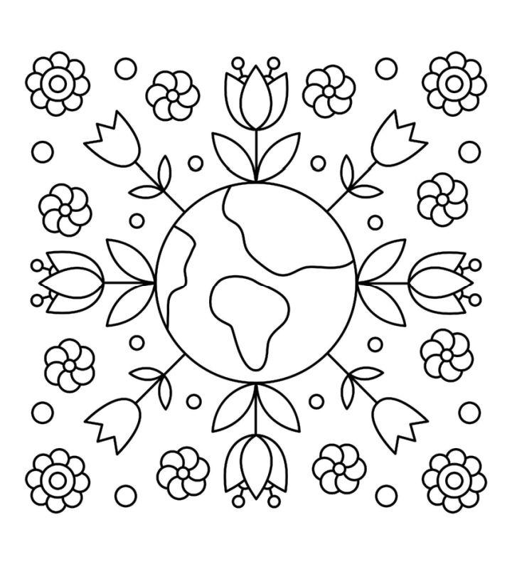 Earth Day Coloring Pages and Printables