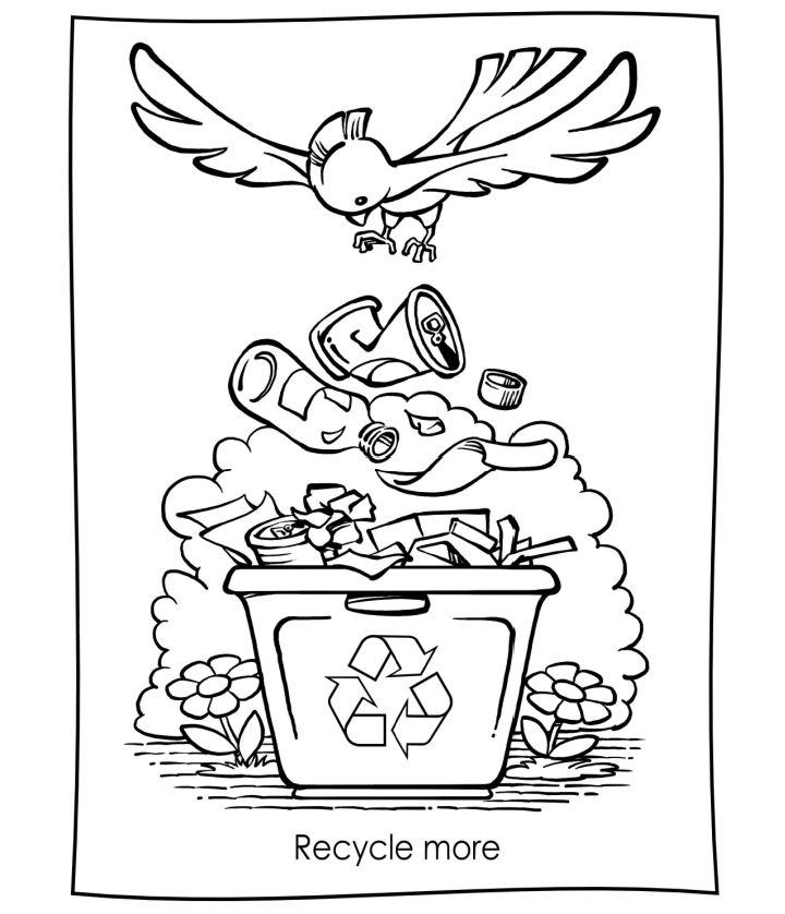 Coloring Pages of Earth Day 