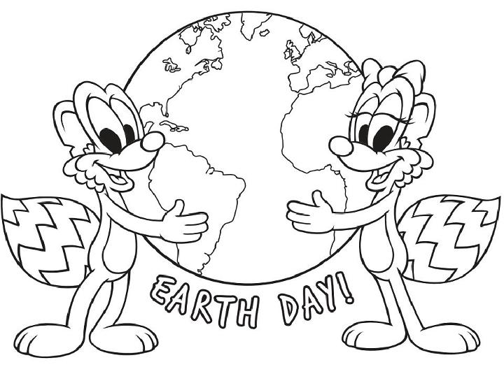 Earth Day Coloring Pages to Print