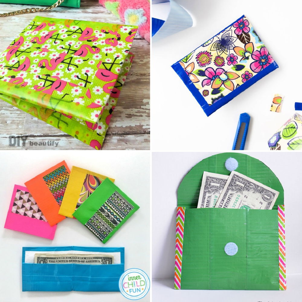 Easy DIY Duct Tape Wallet Ideas