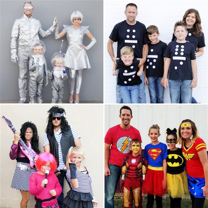 28 Best Family Halloween Costume Ideas - Easy DIY Family Costumes