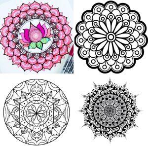 25 Easy Mandala Drawing Ideas - How to Draw a Mandala