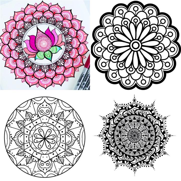 New Skillshare Class: Modern Mandala Art - Julie Erin Designs