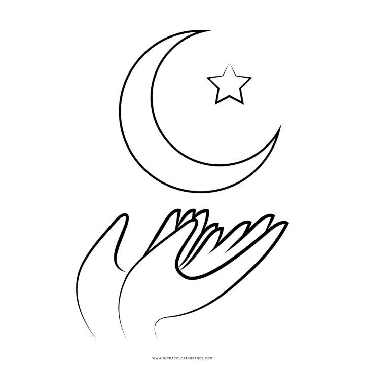Easy Ramadan Coloring Page