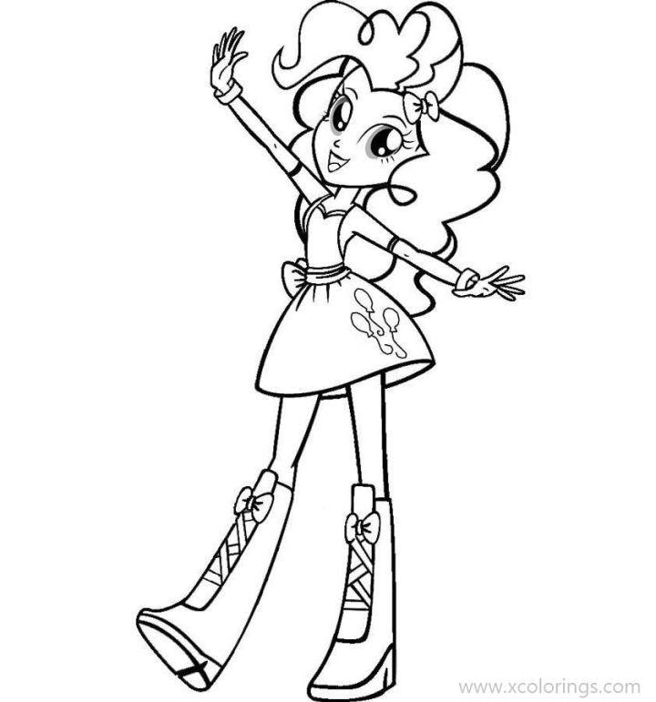 Equestria Girls Coloring Book Pages