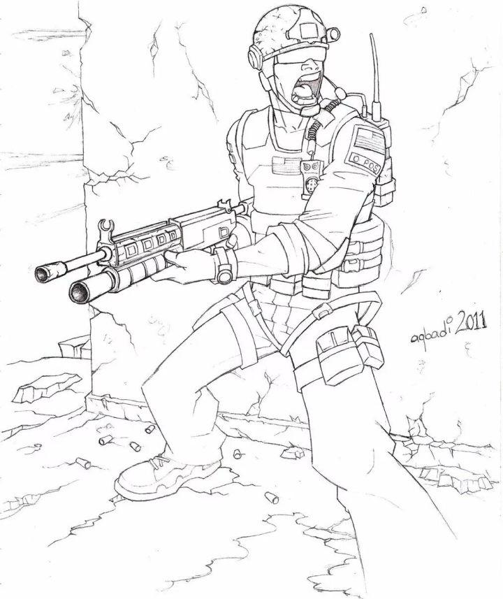 Fantastic Call of Duty Coloring Pages PDF