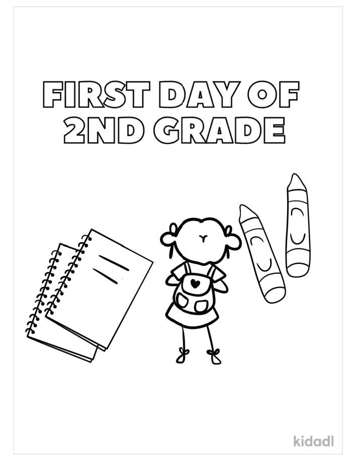 20 Free First Day Of School Coloring Pages For Kids 20 Free First Day Of School Coloring Pages For Kids