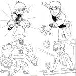 25 Free Ben 10 Coloring Pages for Kids and Adults