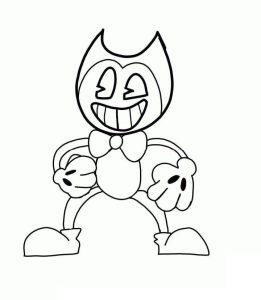 20 Free Bendy Coloring Pages for Kids and Adults