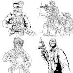 15 Free Call of Duty Coloring Pages for Kids and Adults