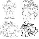 15 Free Captain Underpants Coloring Pages for Kids
