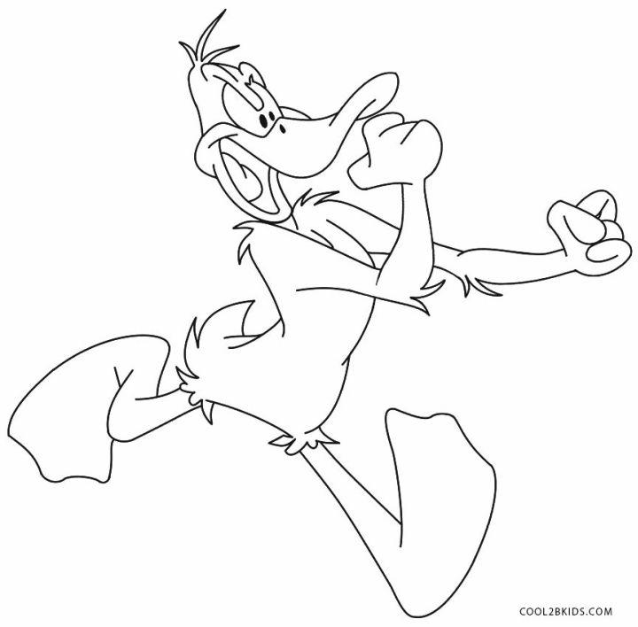 Free Daffy Duck Coloring Pages