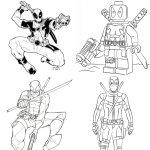 20 Free Deadpool Coloring Pages for Kids and Adults