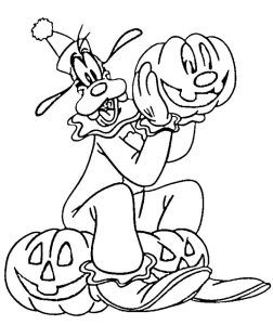 25 Free Disney Halloween Coloring Pages for Kids and Adults
