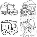 20 Free Dump Truck Coloring Pages for Kids and Adults