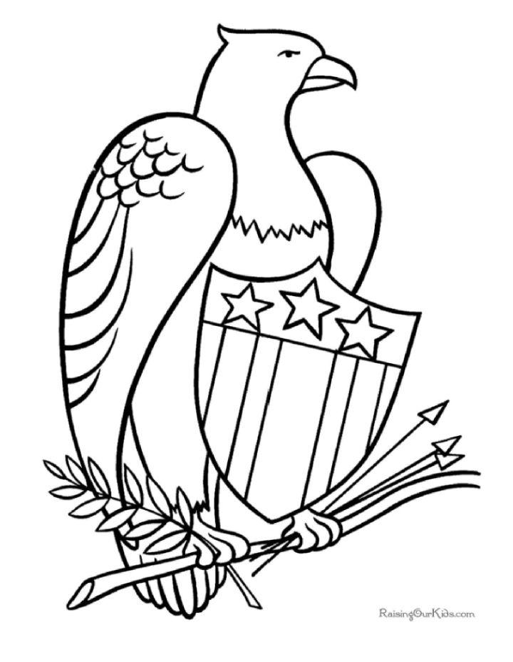 Free Eagle Coloring Pages to Download
