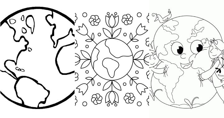 Free Earth Day Coloring Pages To Print