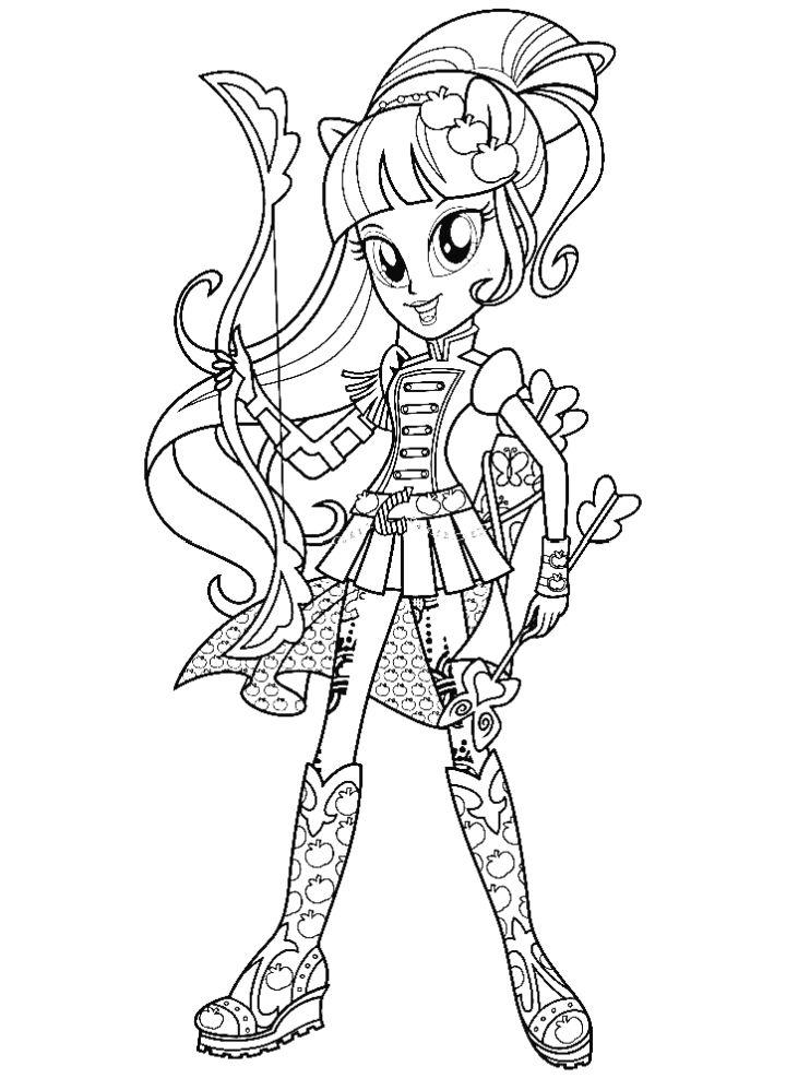 Free Kids' Equestria Girls Coloring Pages