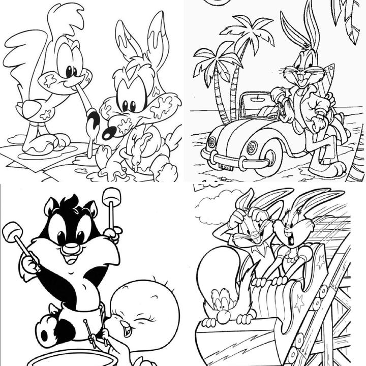 20 Free Looney Tunes Coloring Pages For Kids And Adults