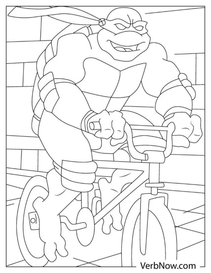 Free Ninja Turtles Coloring Pages for Download