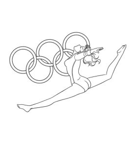 25 Free Olympic Coloring Pages for Kids and Adults