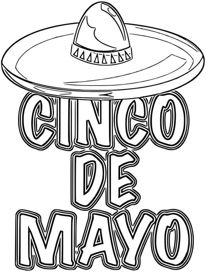 Free Printable Cinco De Mayo Coloring Pages