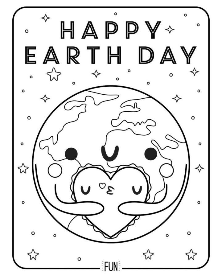 Free Earth Day Coloring Pages to Download