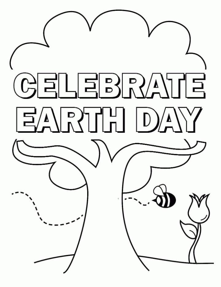 Preschooler's Earth Day Coloring Pages