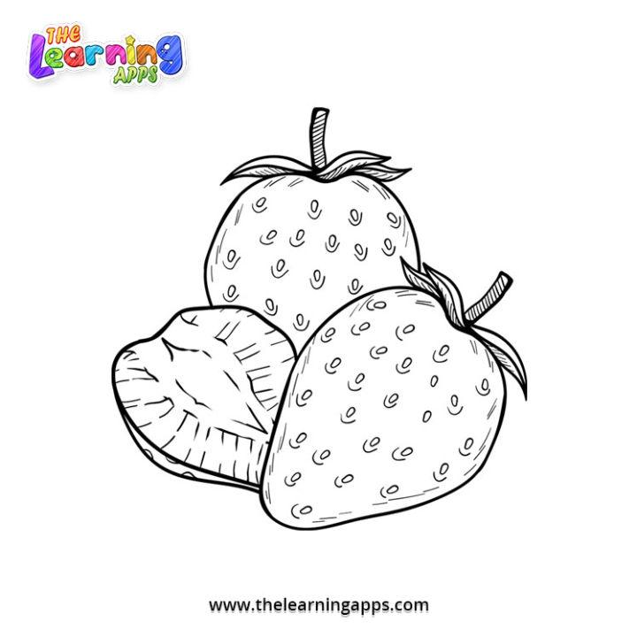 Free Printable Fruit Coloring Pages
