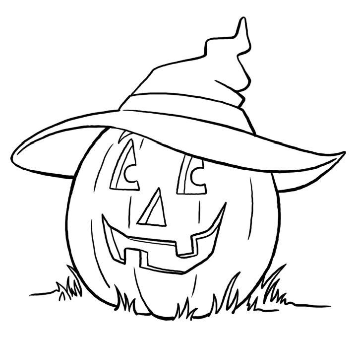 Free Printable Happy October Coloring Pages